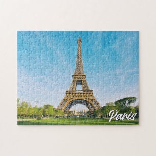 Paris, Frankreich   Eiffelturm Puzzle