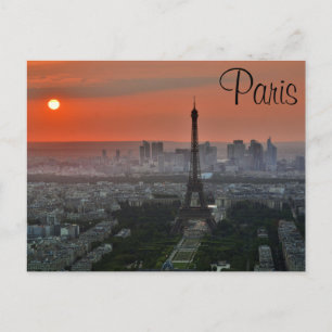 Paris Frankreich - Eiffelturm Reise Postkarte
