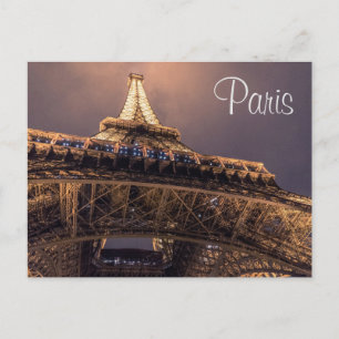Paris Frankreich - Eiffelturm Reise Postkarte