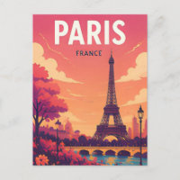 Paris Frankreich Eiffelturm Romantische Stadtansic