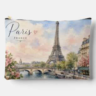Paris Frankreich Eiffelturm Seine Fluss  Zubehörtasche