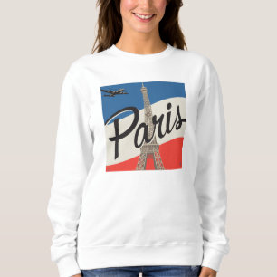 Paris Frankreich Eiffelturm Sweatshirt