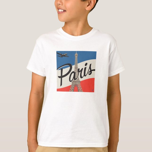 Paris Frankreich | Eiffelturm T-Shirt (Vorderseite)
