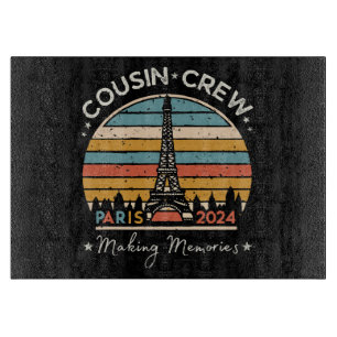 Paris Frankreich Erinnerungen 2024 Schneidebrett