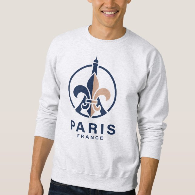 Paris Frankreich Europa Sweatshirt (Vorderseite)