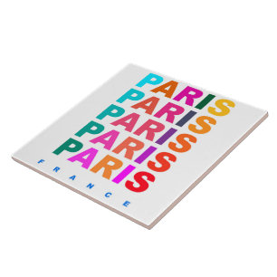 Paris Frankreich Fliese