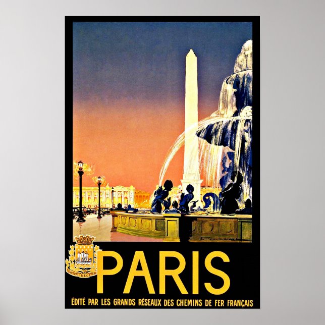 Paris Frankreich FoxTown Factory Stores Poster (Vorne)