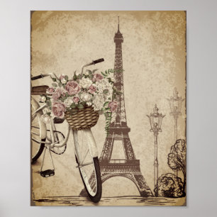 Paris Frankreich Französisch Eiffelturm Poster