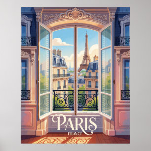Paris Frankreich Französische Architektur Stadt Re Poster