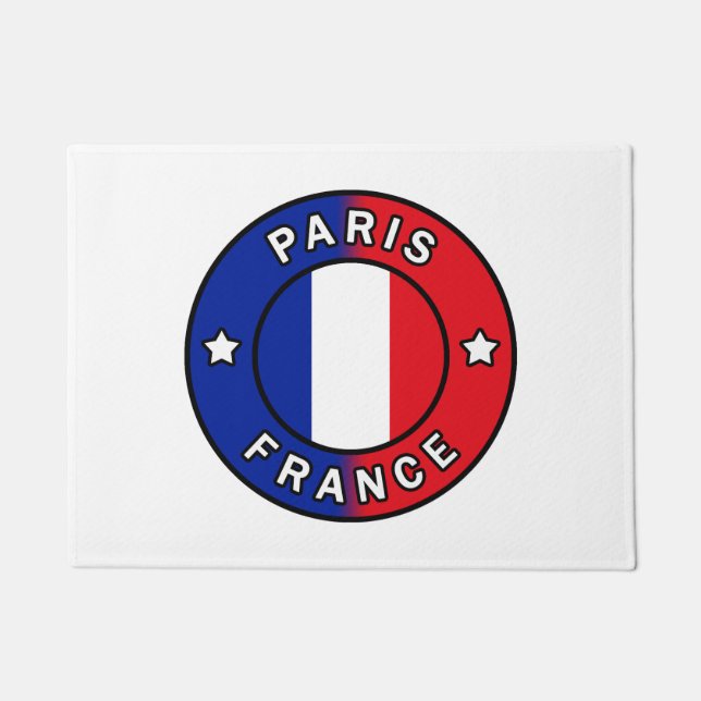 Paris Frankreich Fußmatte (Vorderseite)