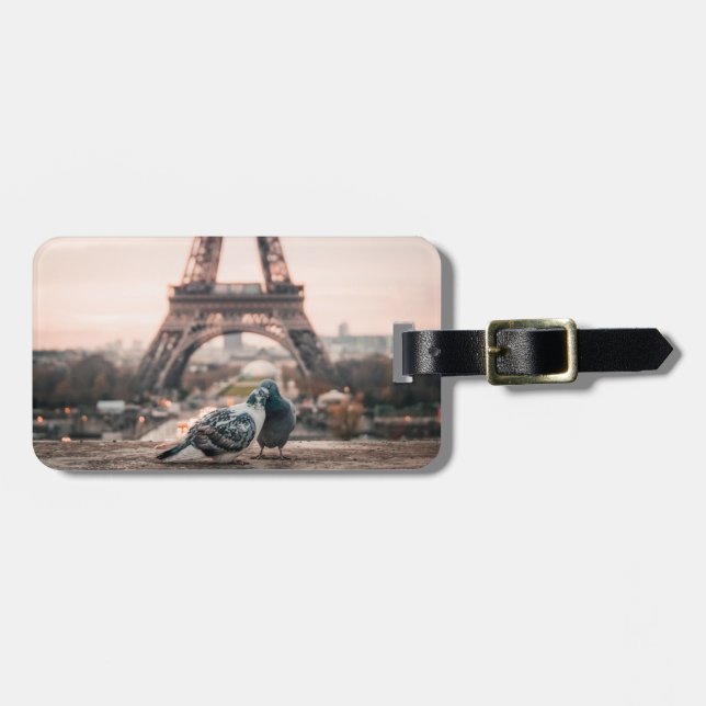 Paris, Frankreich Gepäckanhänger (Vorderseite horizontal)