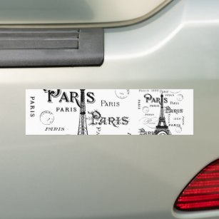 Paris Frankreich - Geschenke und Souvenirs Autoaufkleber