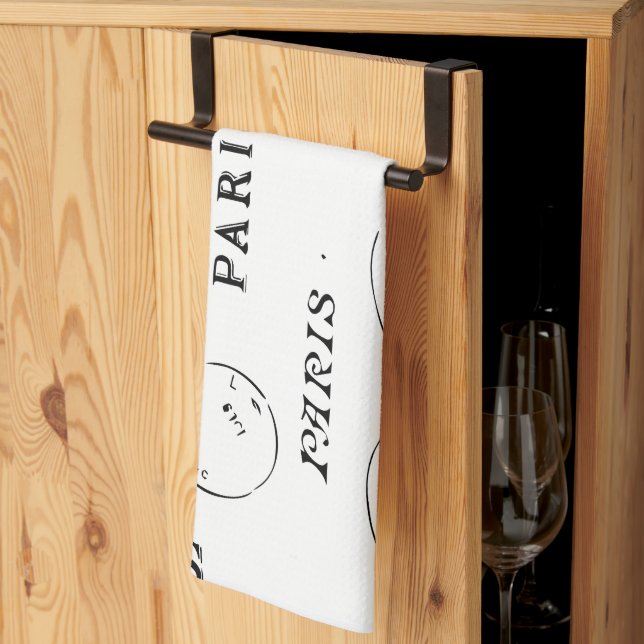 Paris Frankreich - Geschenke und Souvenirs Handtuch (Drittel gefaltet)