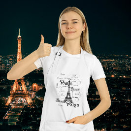 Paris Frankreich - Geschenke und Souvenirs Schürze