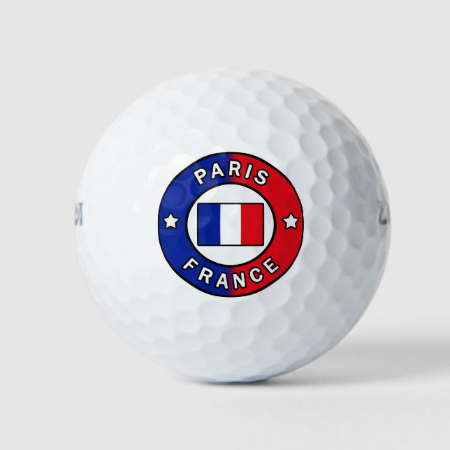 Paris Frankreich Golfball (Vorderseite)