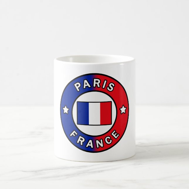 Paris Frankreich Kaffeetasse (Mittel)