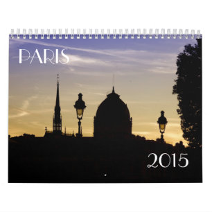 Paris, Frankreich Kalender