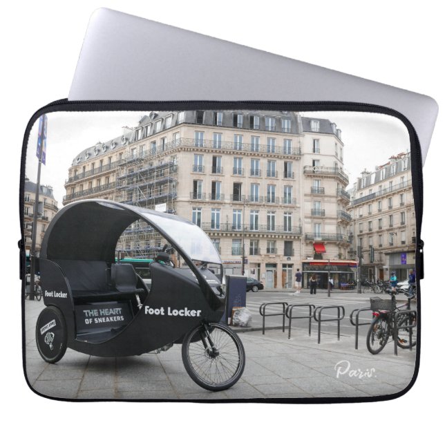 Paris. Frankreich. Laptopschutzhülle (Vorderseite)