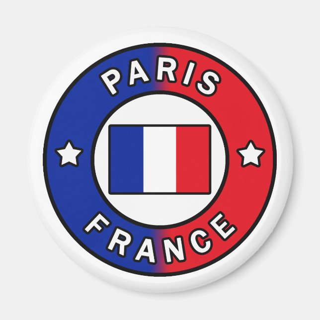 Paris Frankreich Magnet (Vorne)
