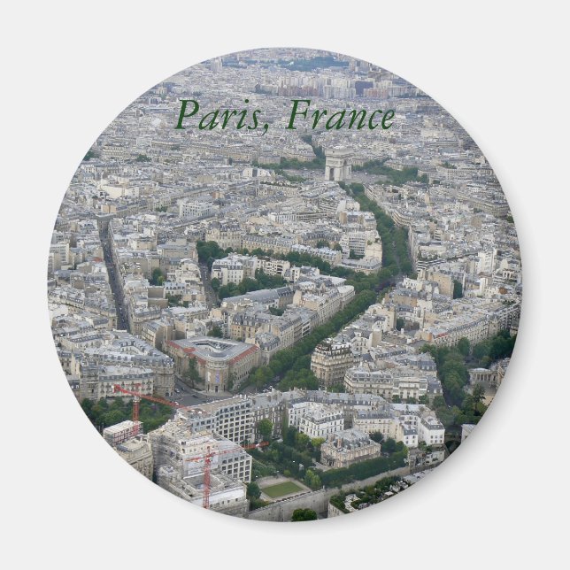 Paris, Frankreich Magnet (Vorne)
