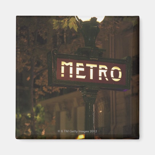 Paris, Frankreich Magnet (Vorne)