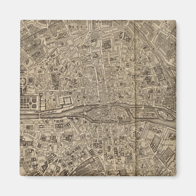 Paris Frankreich Magnet (Vorne)