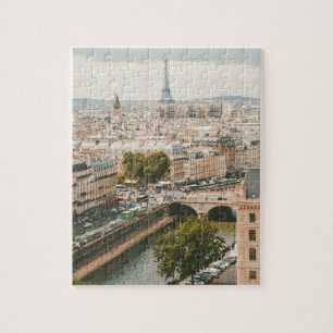 Paris Frankreich Malerische Stadtansicht Puzzle