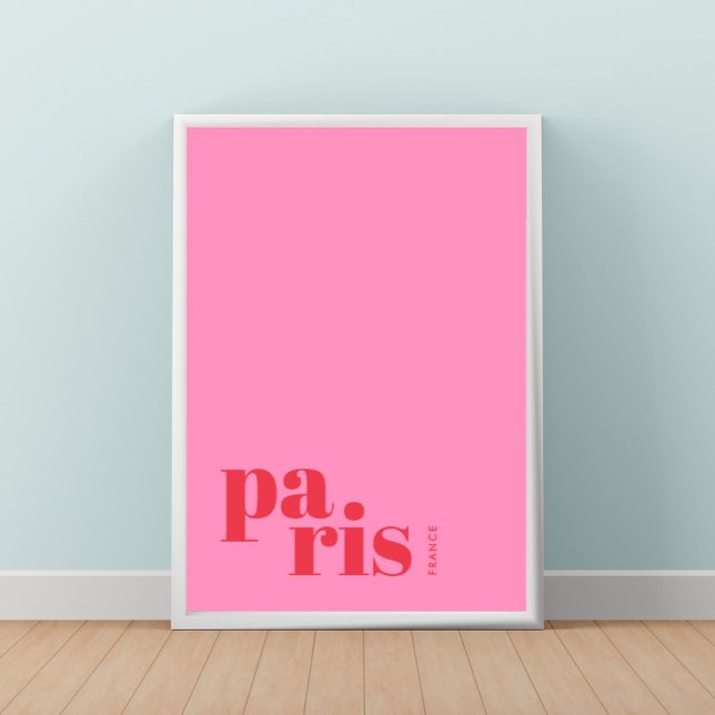 Paris Frankreich moderne Stadt Poster (Von Creator hochgeladen)