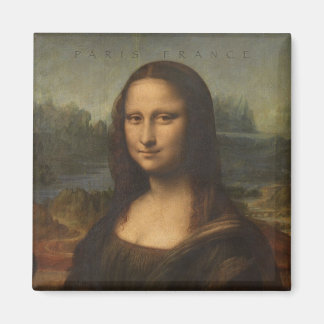 Paris Frankreich Mona Lisa Travel Souvenir Magnet