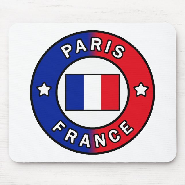 Paris Frankreich Mousepad (Vorne)