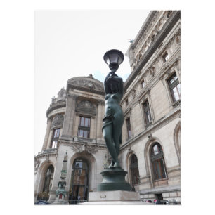 Paris. Frankreich. Palais Garnier Fotodruck