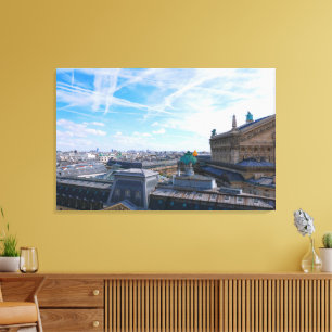 Paris. Frankreich. Palais Garnier Leinwanddruck