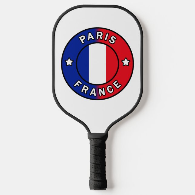 Paris Frankreich Pickleball Schläger (Vorderseite)