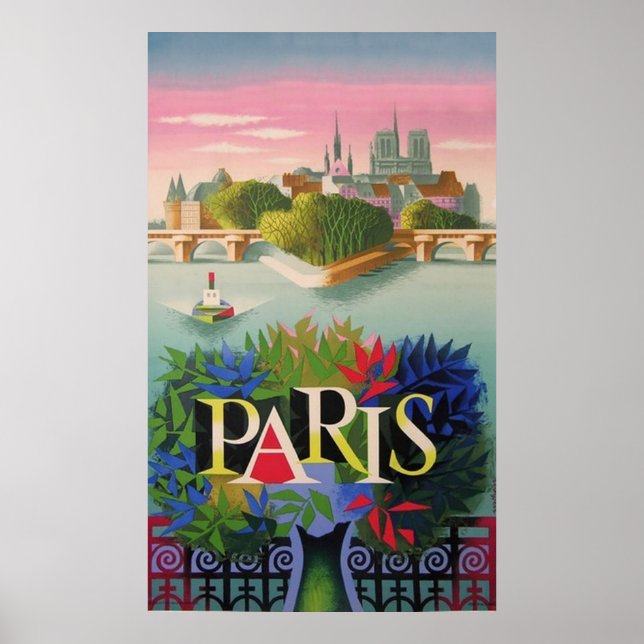 Paris, Frankreich Poster (Vorne)