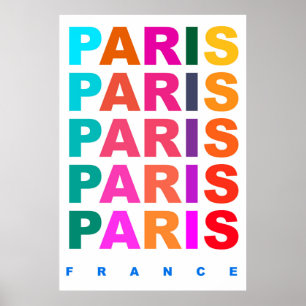Paris Frankreich Poster