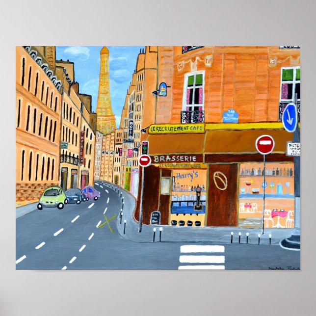 Paris-Frankreich-Poster Poster (Vorne)