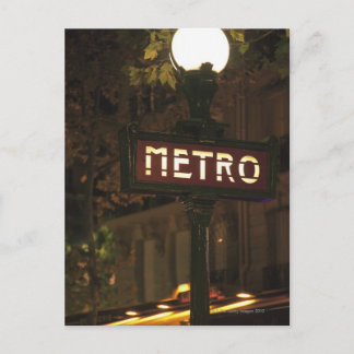 Paris, Frankreich Postkarte