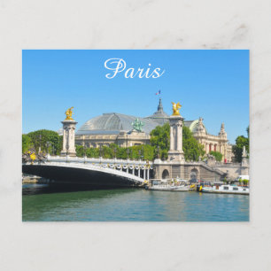 Paris, Frankreich Postkarte