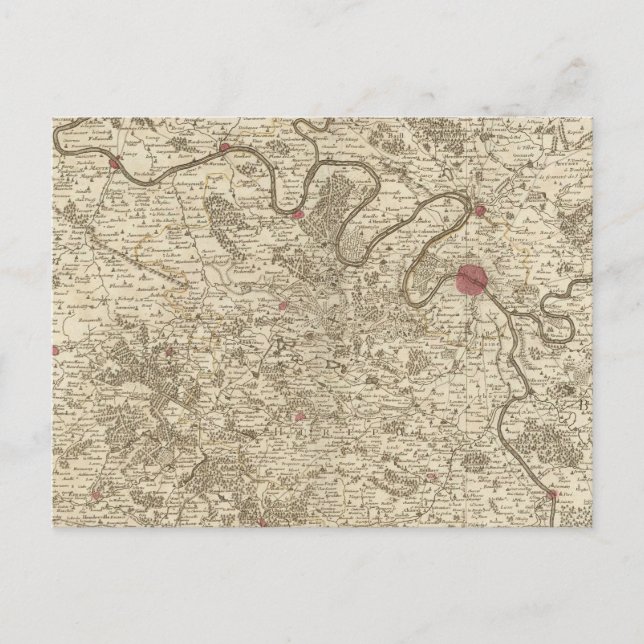 Paris Frankreich Postkarte (Vorderseite)