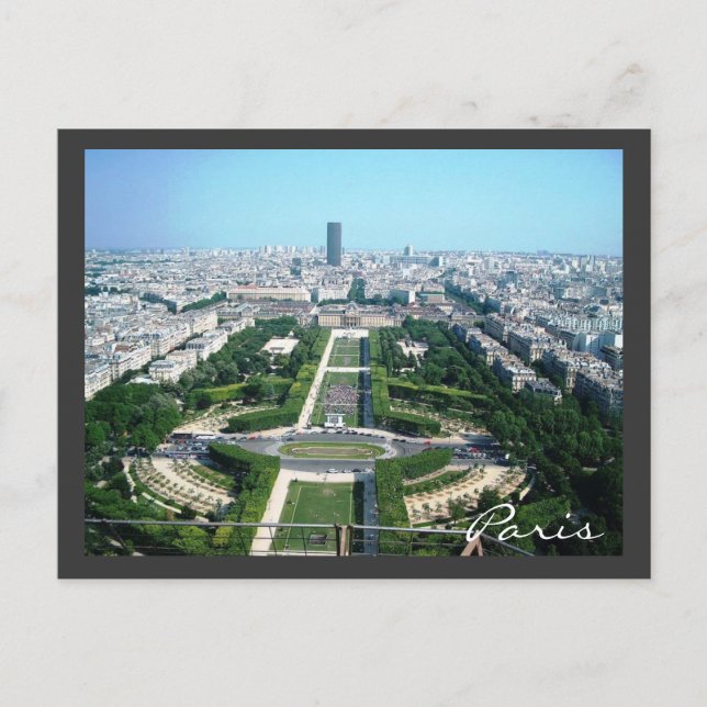 Paris, Frankreich Postkarte (Vorderseite)
