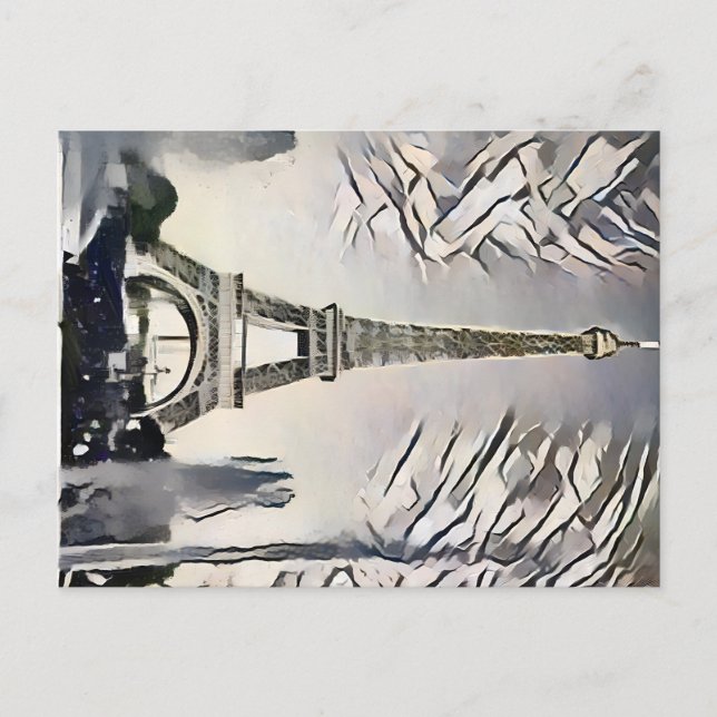 Paris, Frankreich Postkarte (Vorderseite)