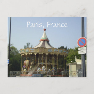 Paris, Frankreich Postkarte
