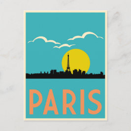 Paris, Frankreich Postkarte