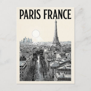 Paris Frankreich Reise Postkarte