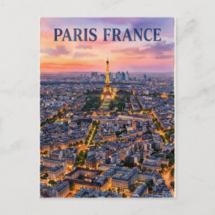 Paris Frankreich Reise Postkarte