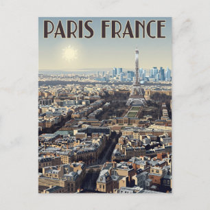 Paris Frankreich Reise Postkarte