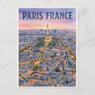 Paris Frankreich Reise Postkarte