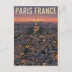 Paris Frankreich Reise Postkarte