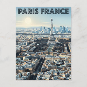 Paris Frankreich Reise Postkarte