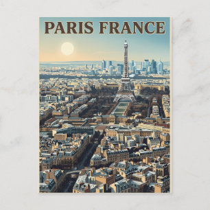 Paris Frankreich Reise Postkarte